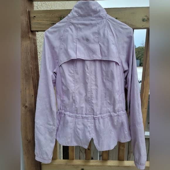 Rare Mauve Lilac Lululemon Define Jacket Windbreaker Style Sz 6 - Picture 3 of 15